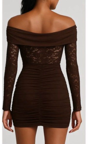 Brisa Ruched Mini Dress