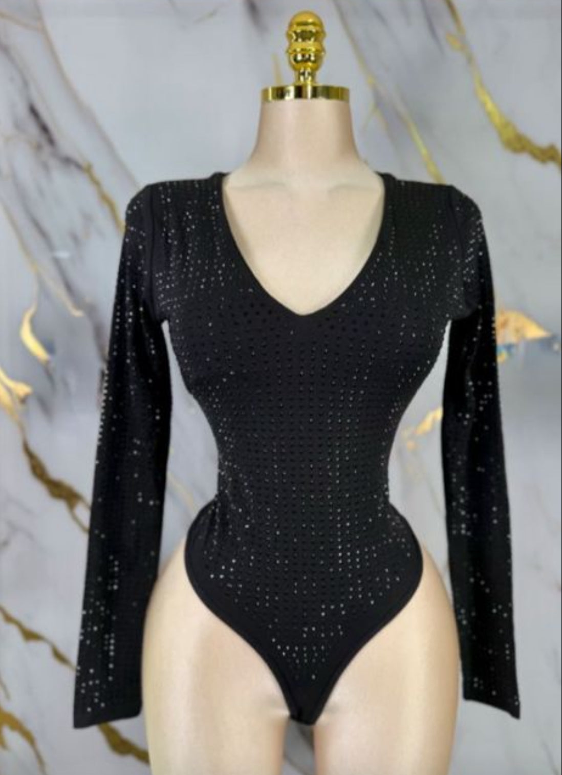 Sol Black Bodysuit