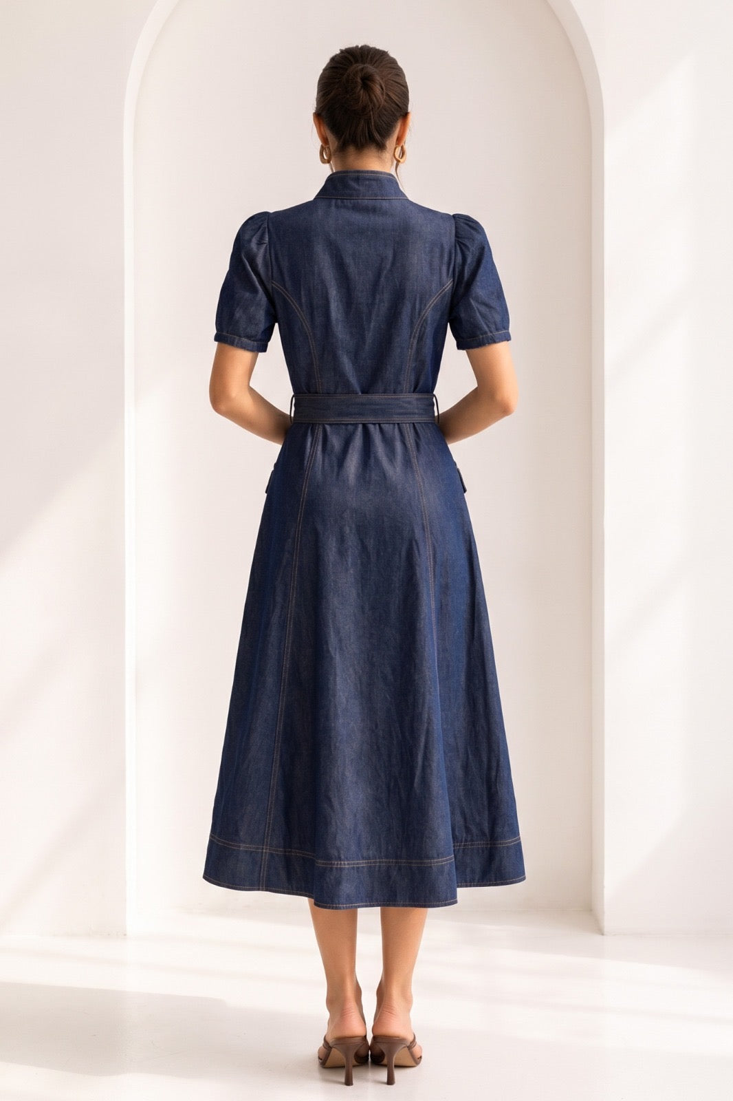 Magdalena Denim Dress