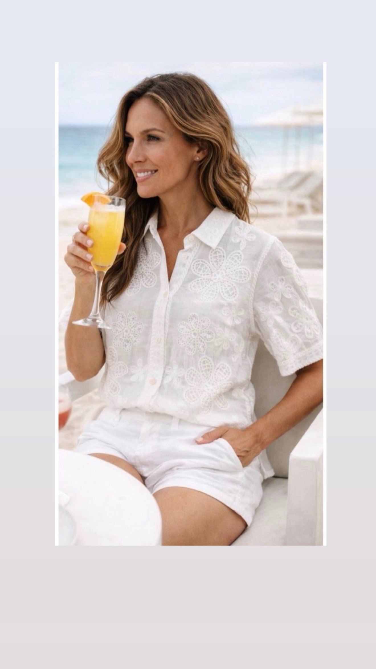 Camila Embroidery Blouse