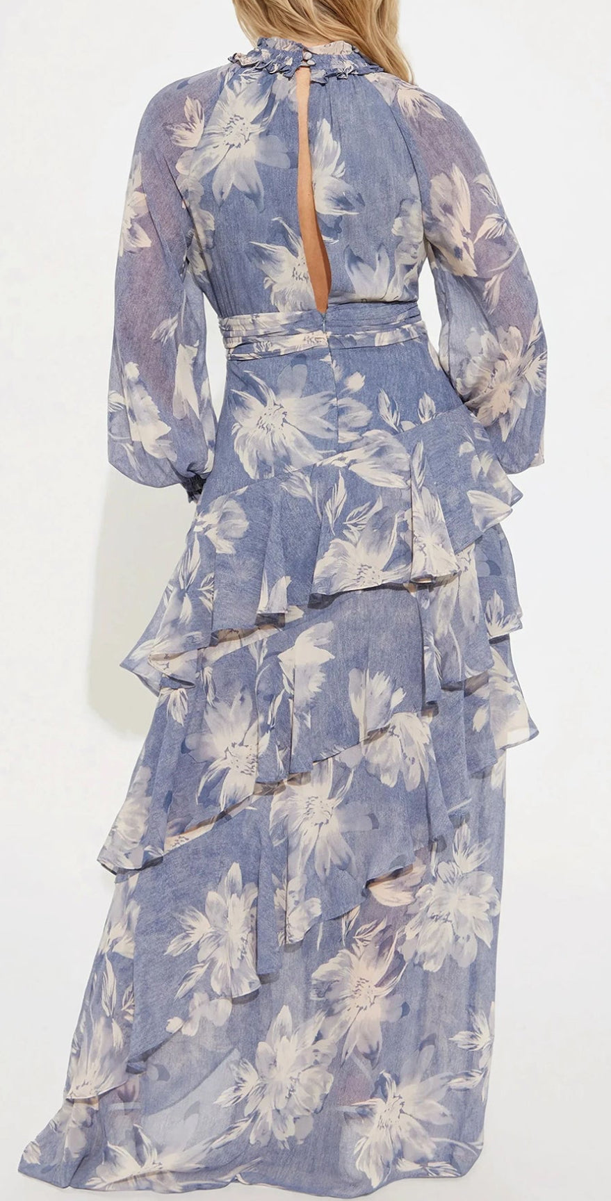 Elena Chiffon Maxi Dress