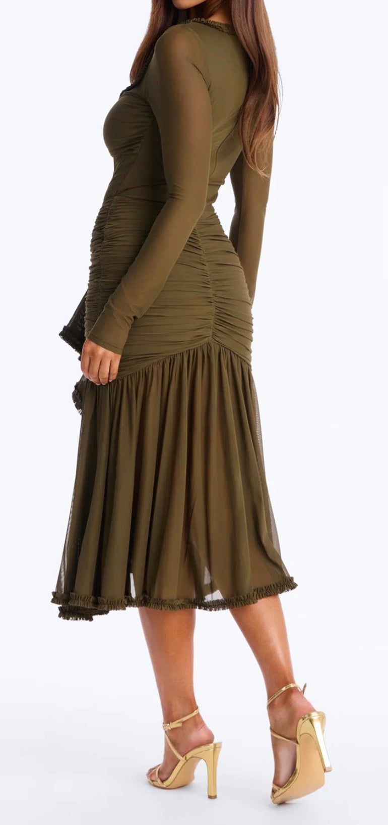 Catalina Mesh Midi Dress