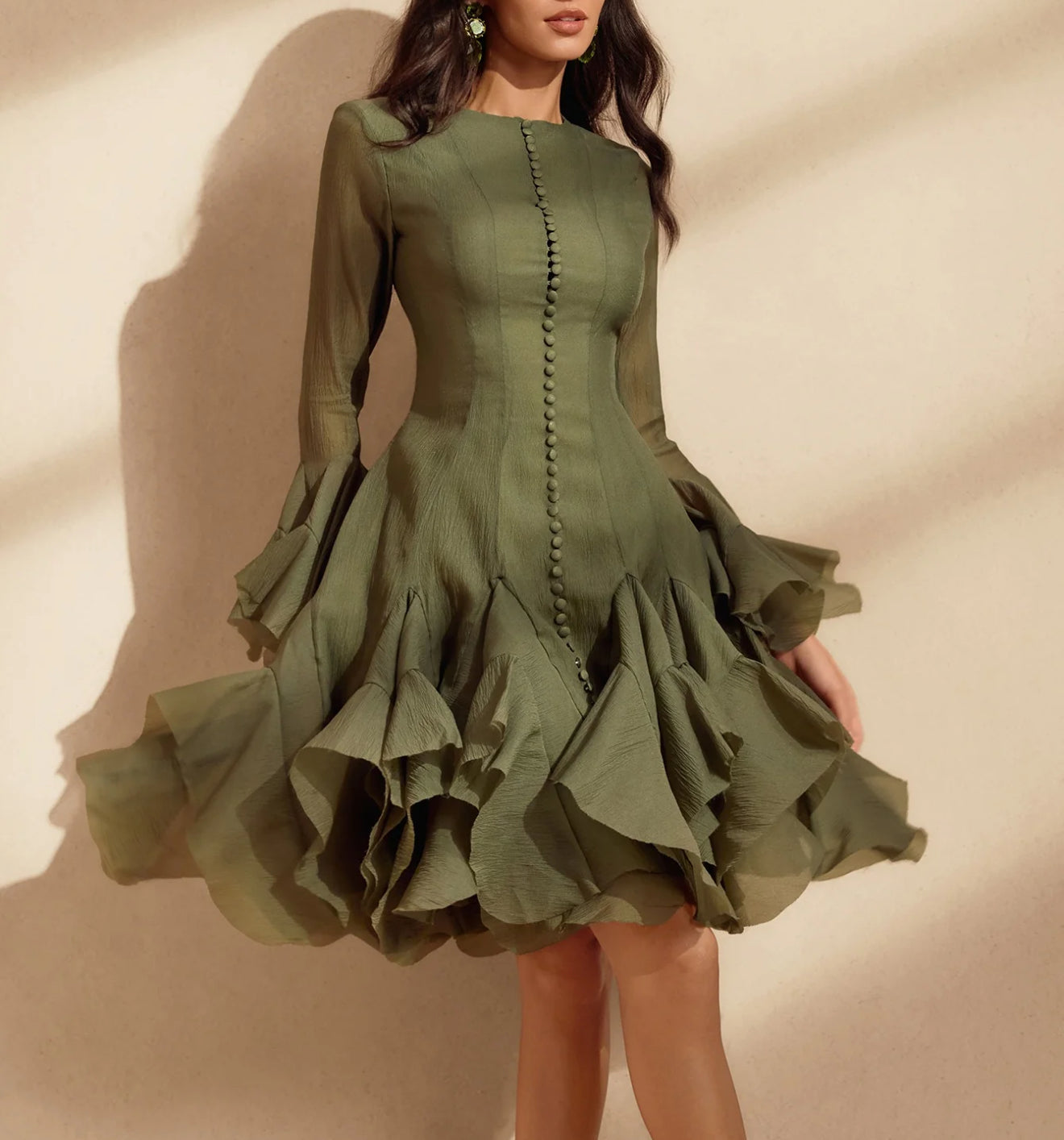 Sobeyda Elegant Midi Dress