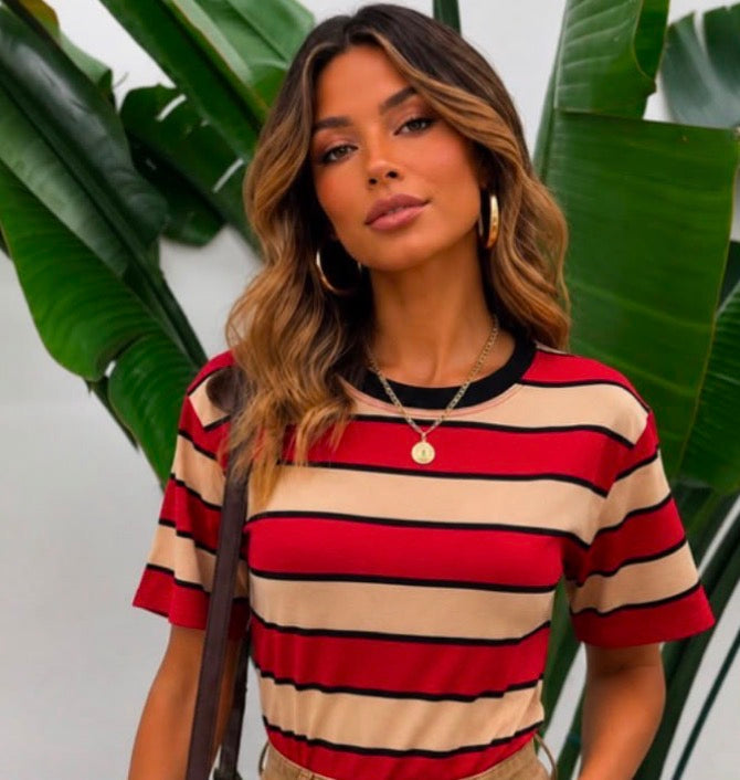 Lili Red Blouse