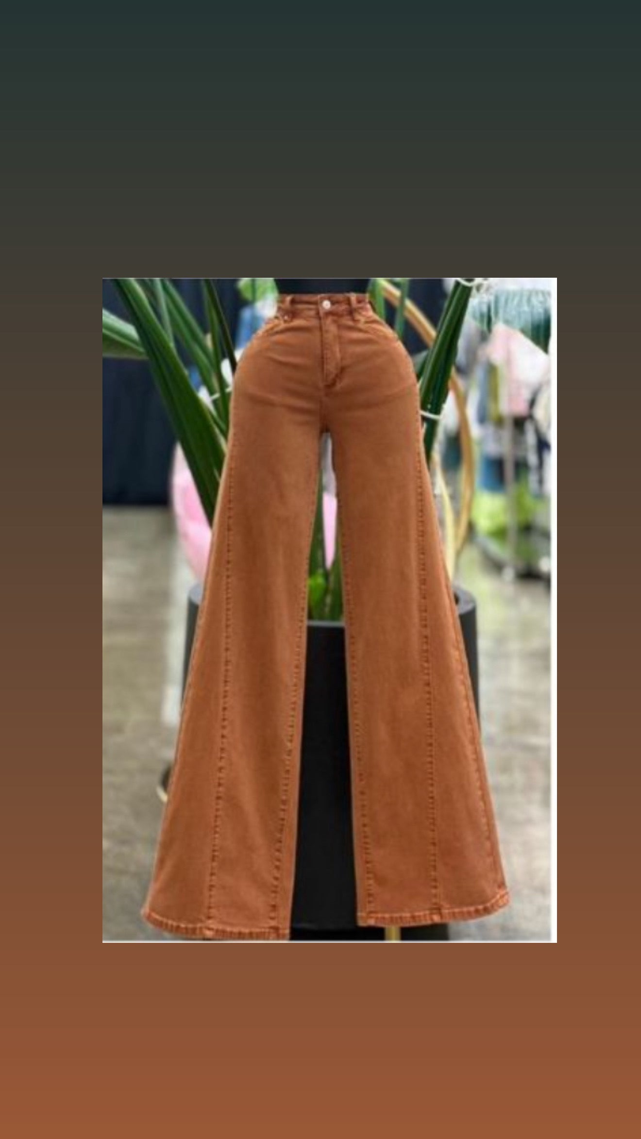 Caramel Denim pant