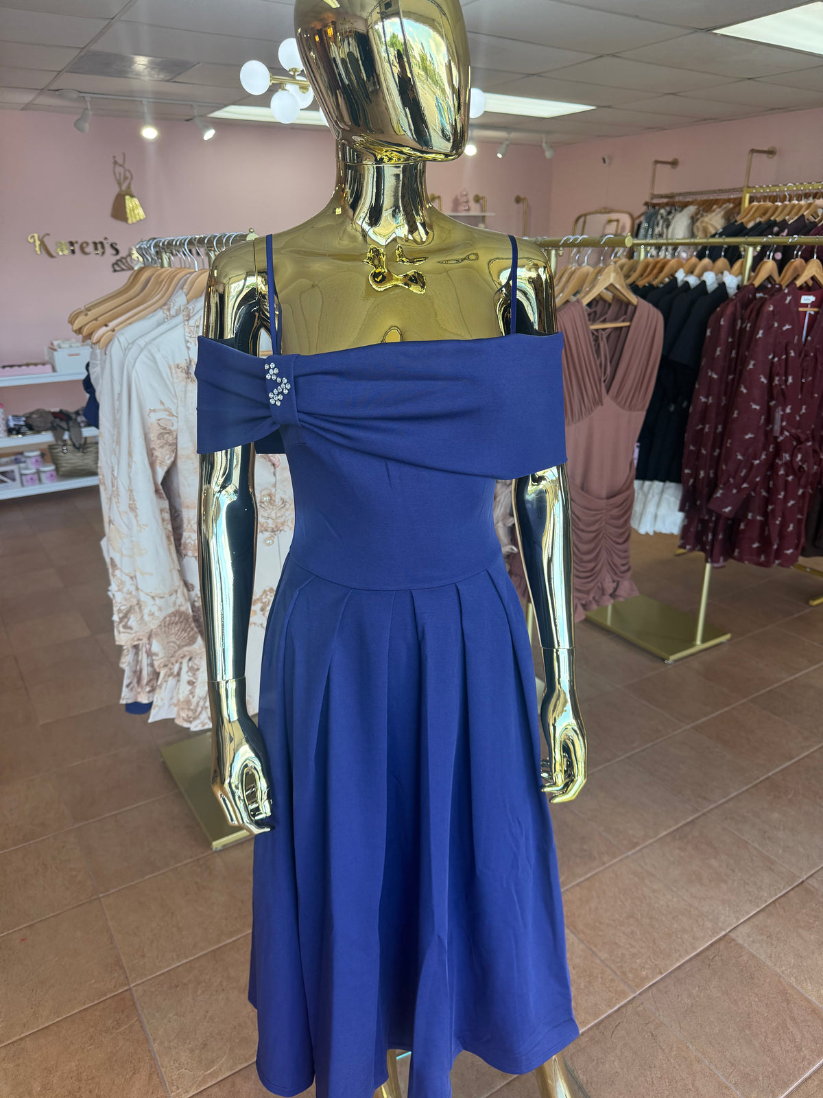 Destiny Elegant Midi Dress