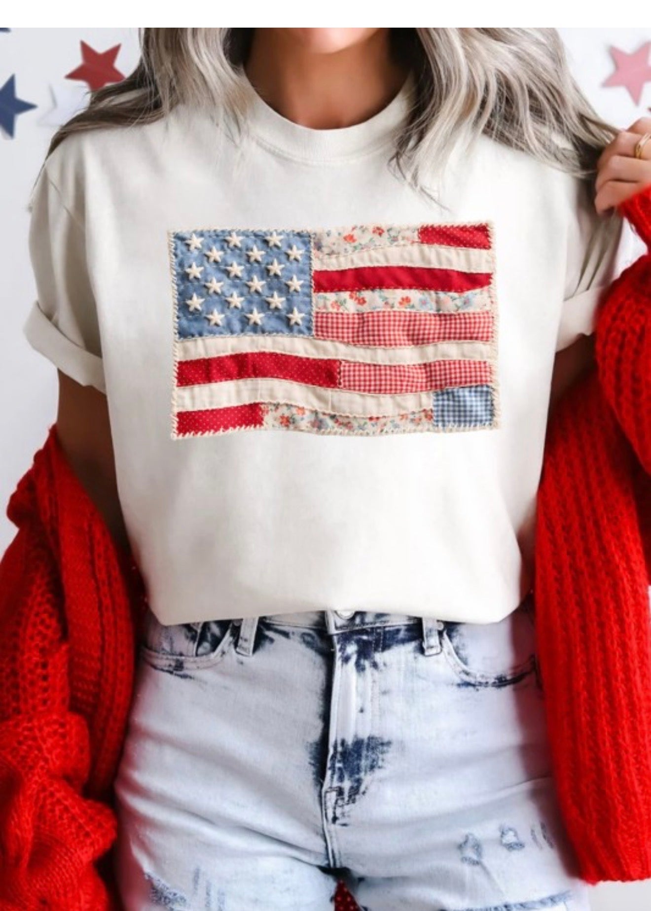 American Flag Top