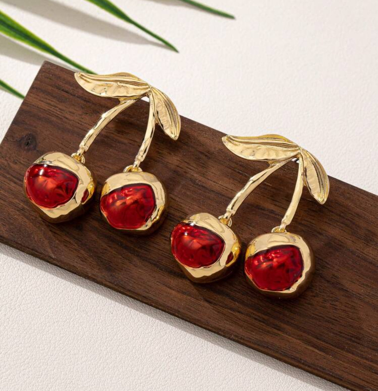 Large Cherrys Earrings