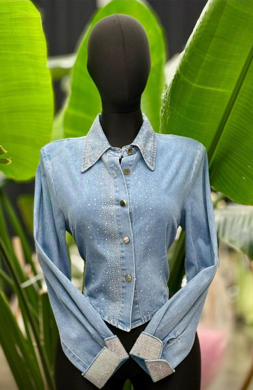Annie Denim Blouse