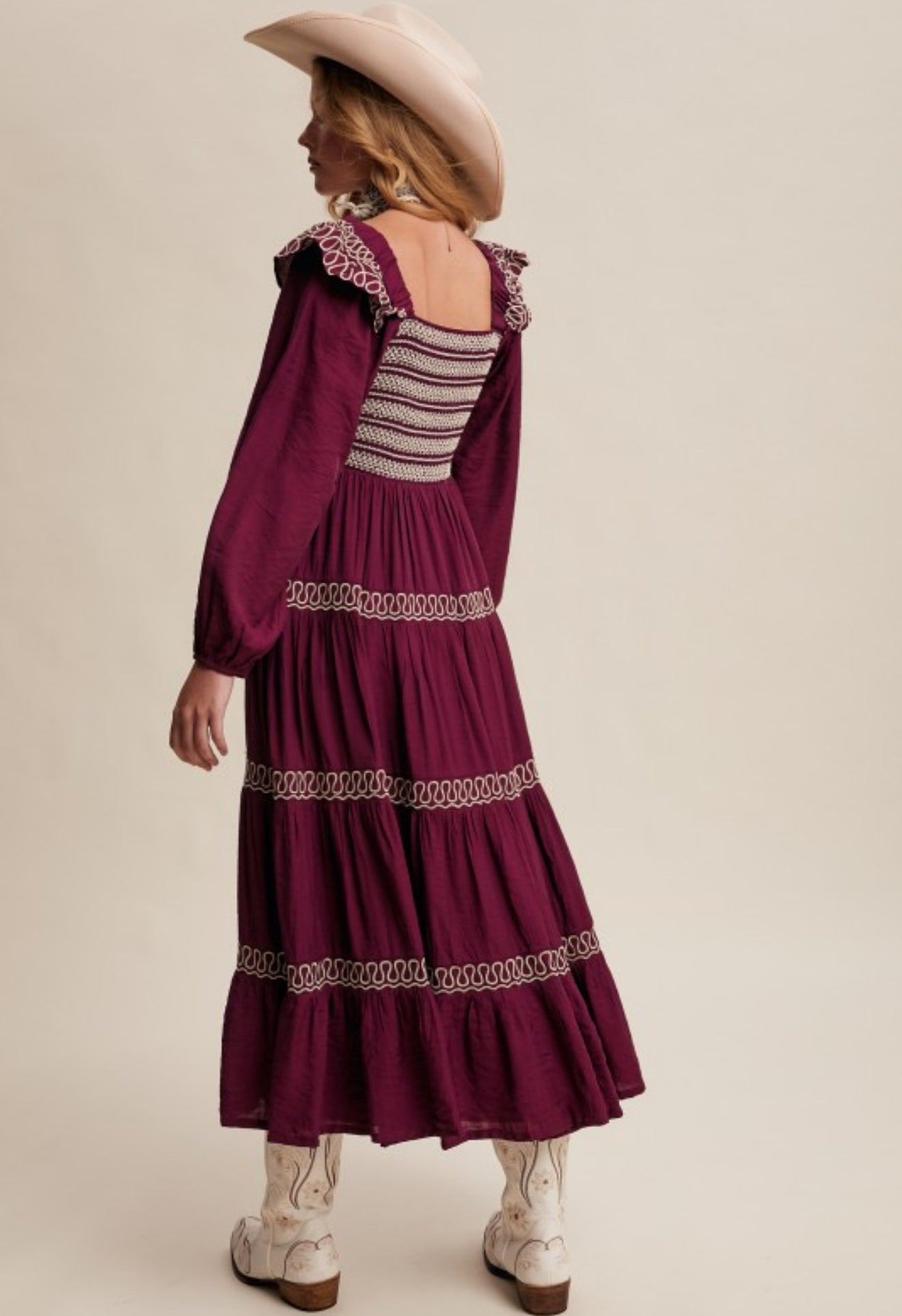 Giselle Embroidery Dress