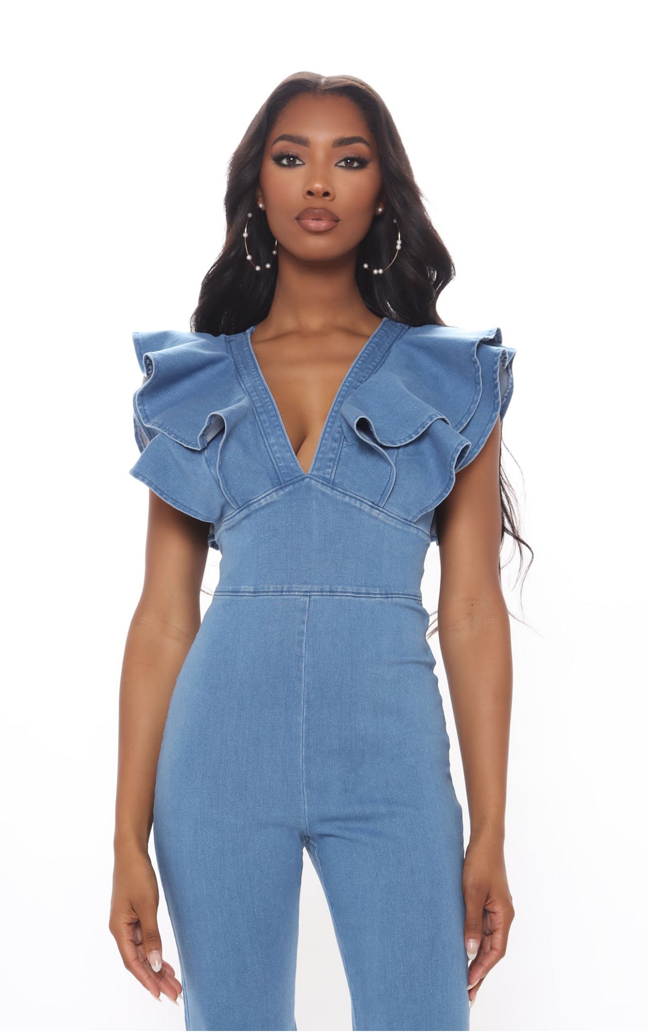 Allondras Denim Jumpsuits