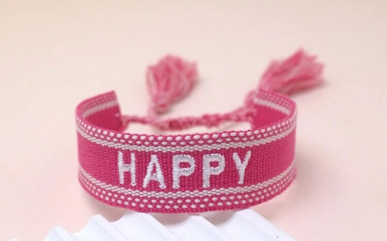 Embroidered Bracelets