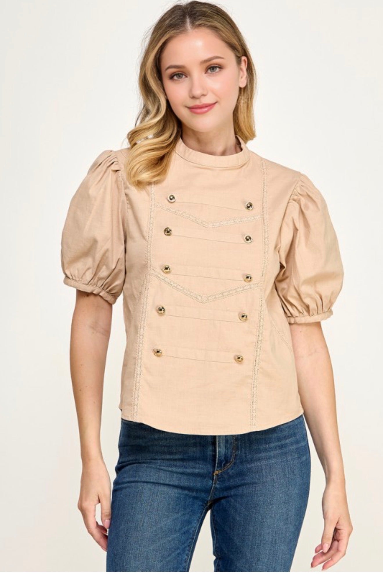 Annie Puff sleeve Blouse