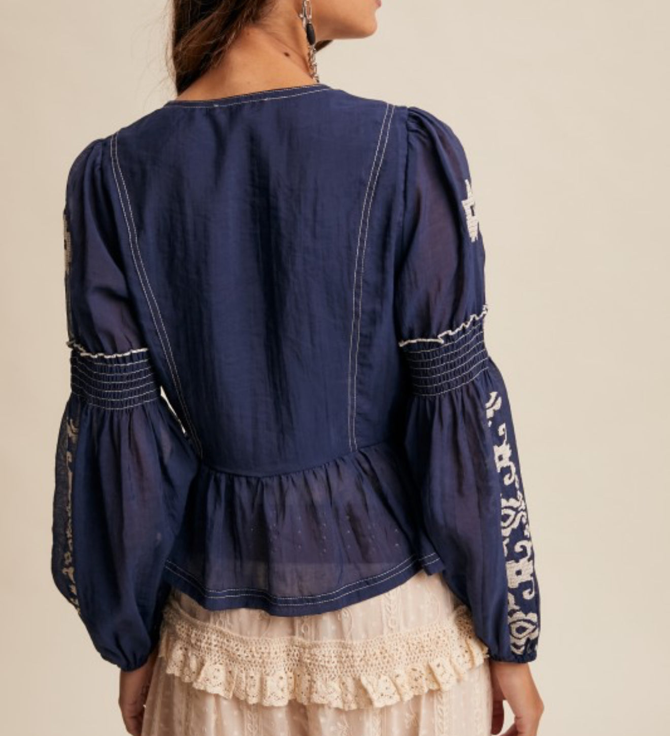 Georgina Embroidered Blouse