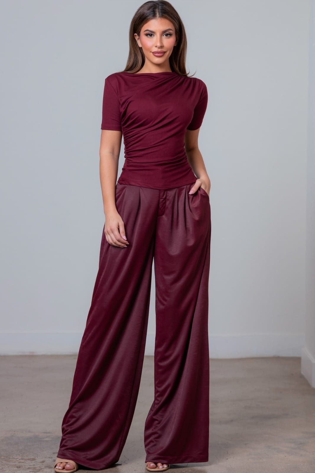 Gloria Satin Set