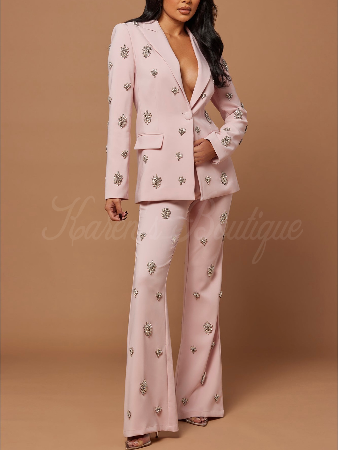 Brittany Embellished Pant set