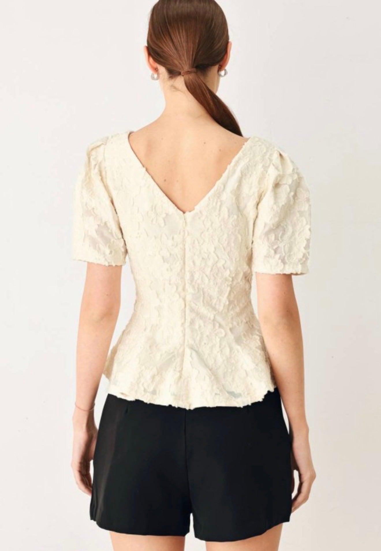 Angelica Elegant embroidery Blouse