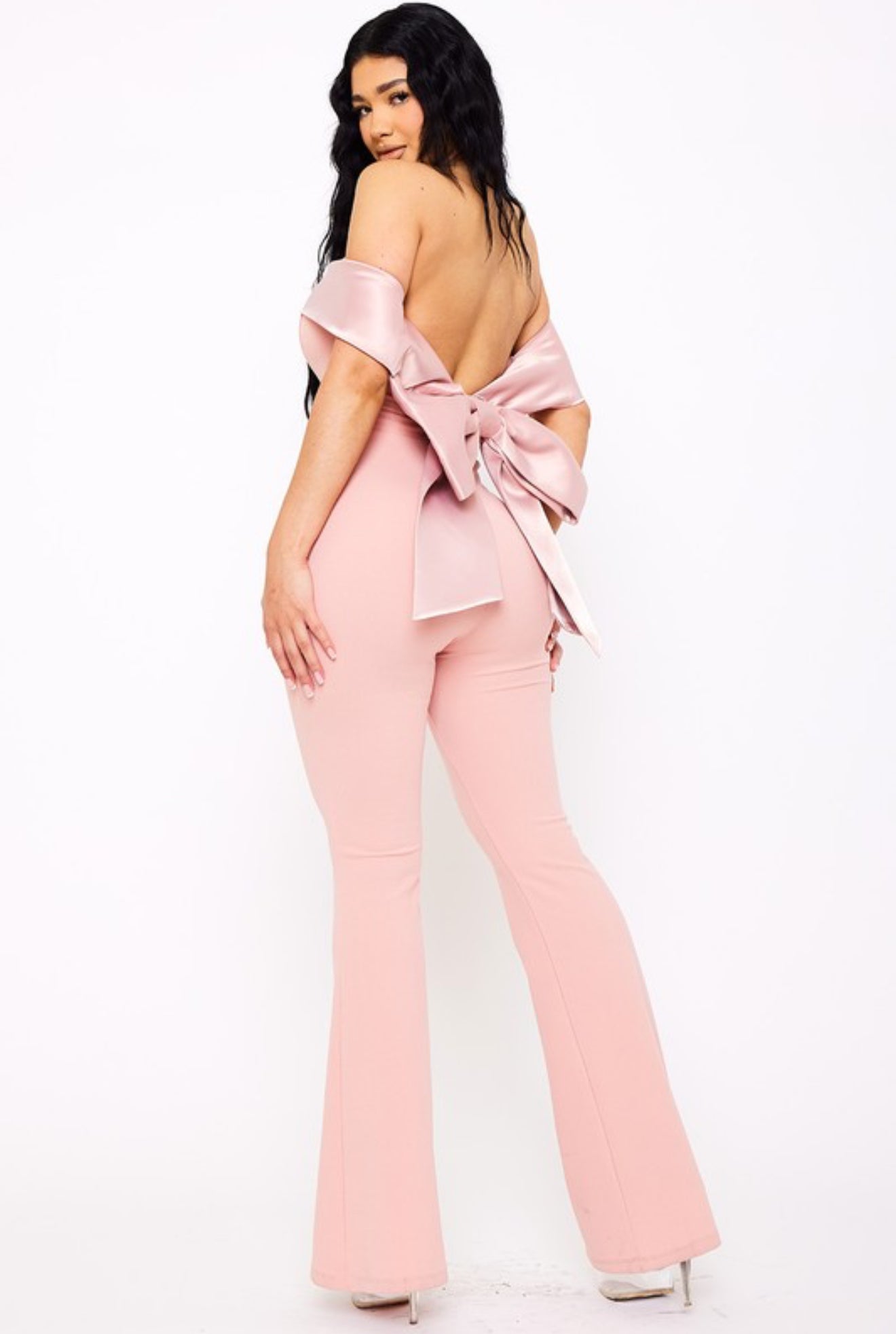 Lily Bow Elegant Jumpsuit