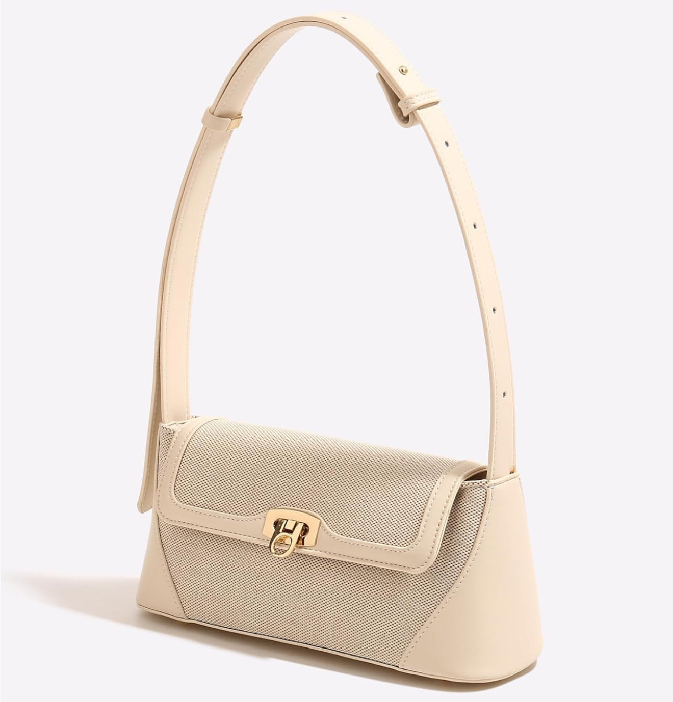 Cream Shoulder Purse