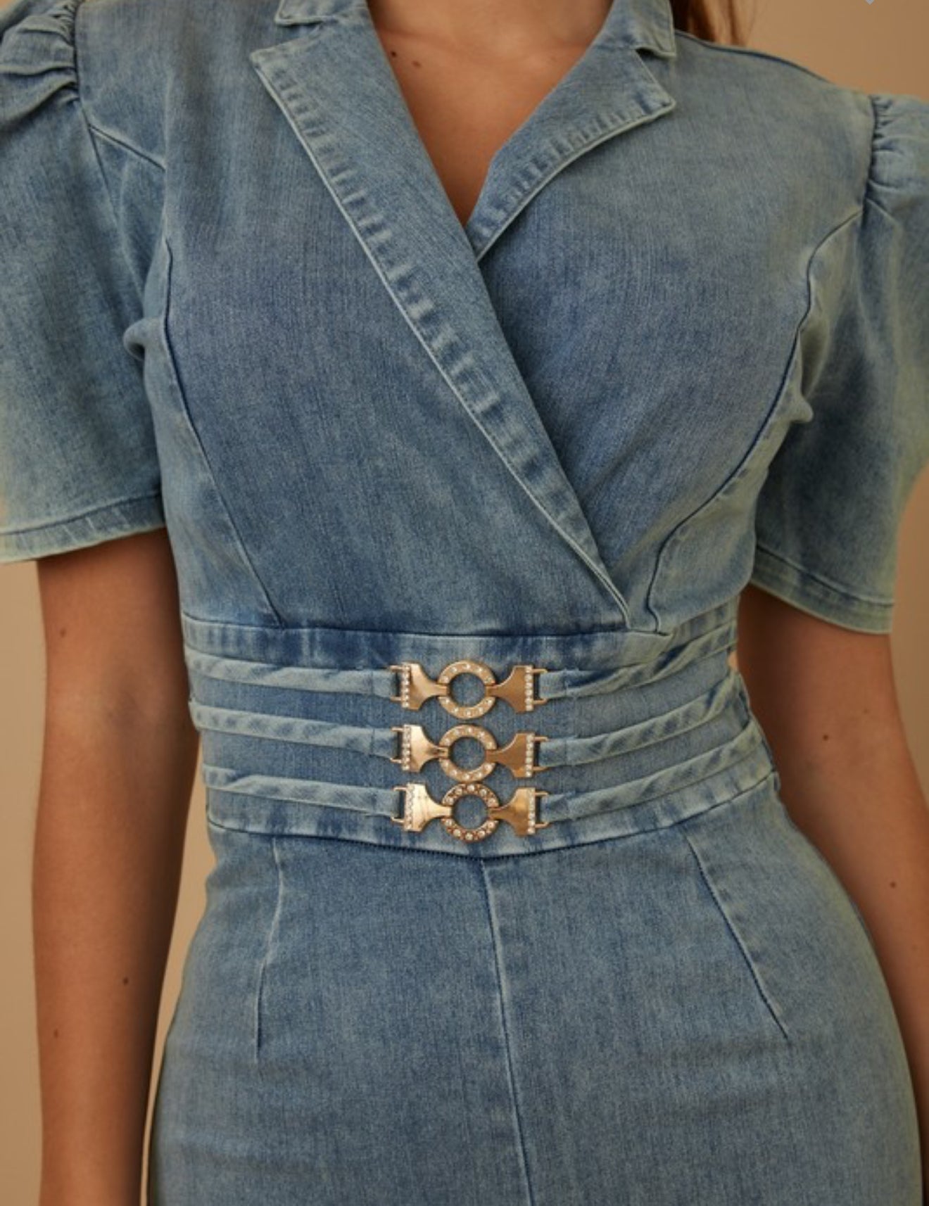 Laurel Denim Jumpsuit