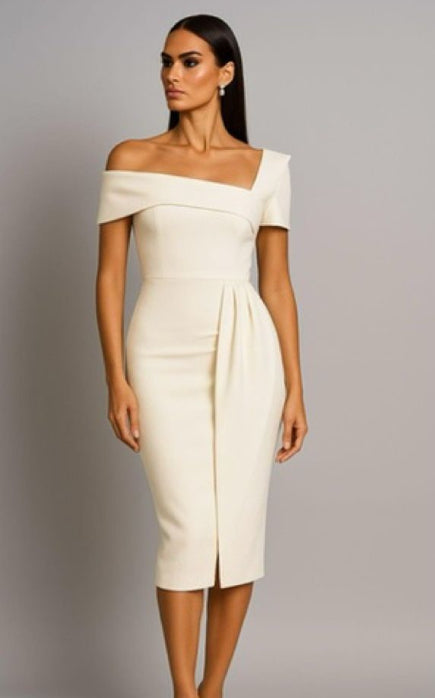 Melody Ivory Midi Dress