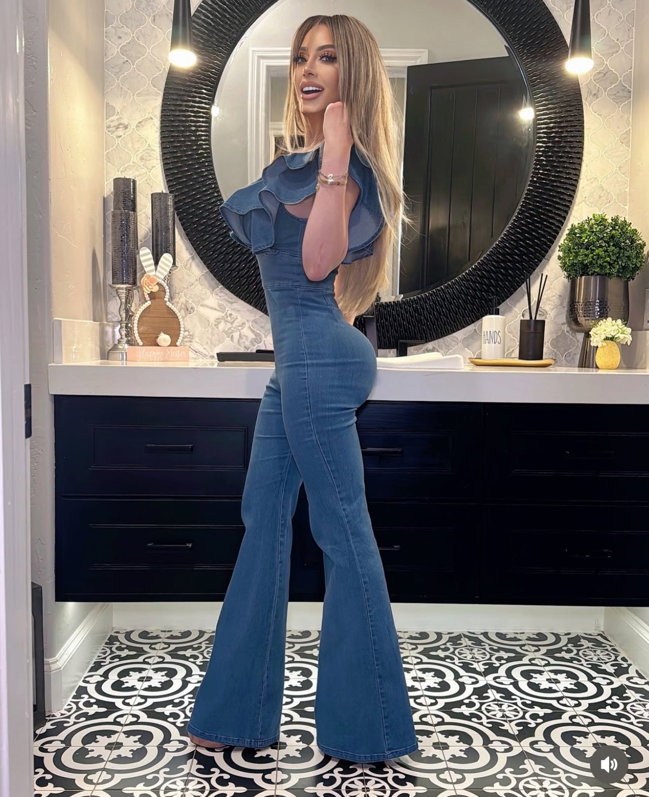 Allondras Denim Jumpsuits