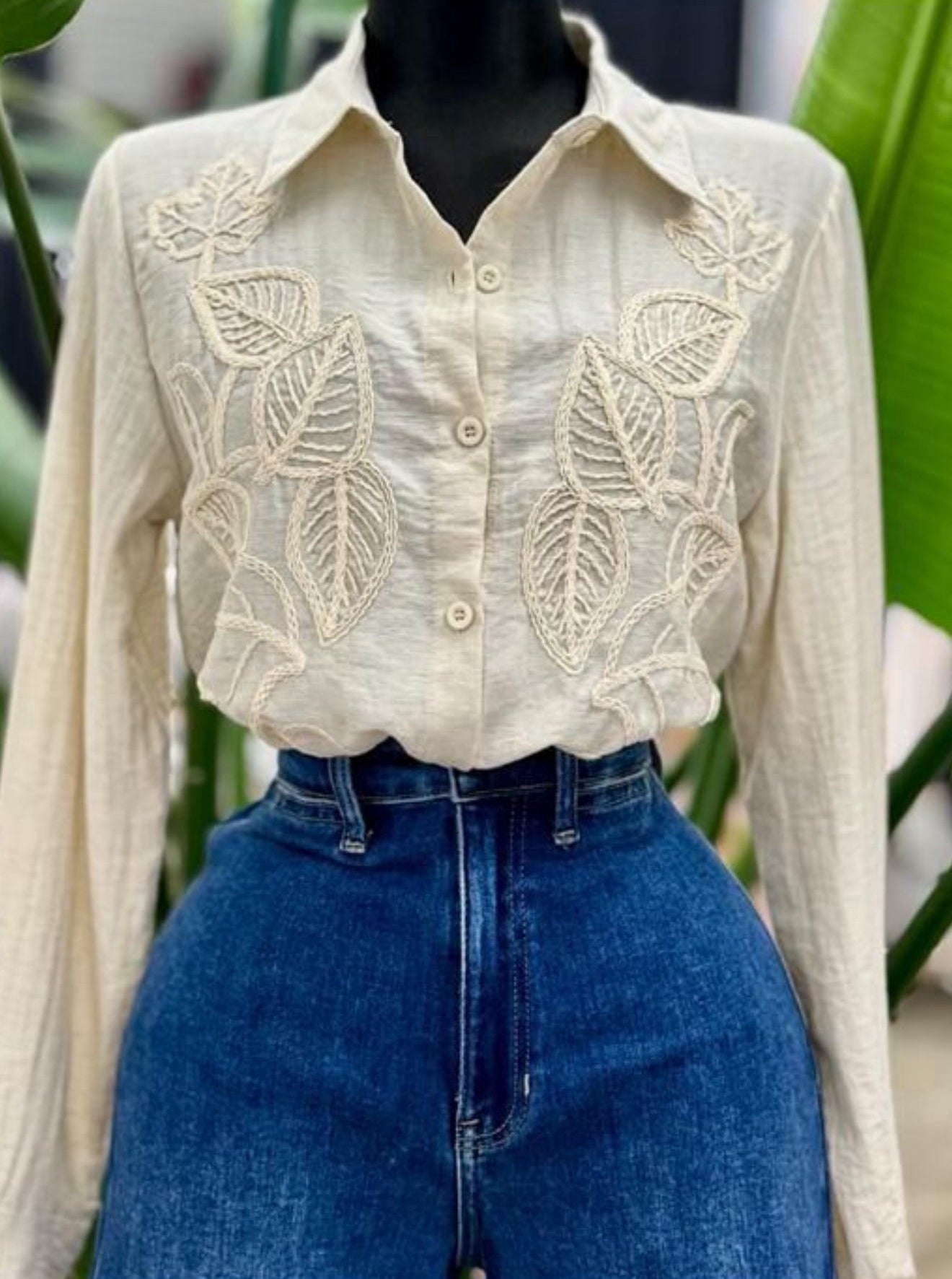 Ericka’s Embroidery Blouse