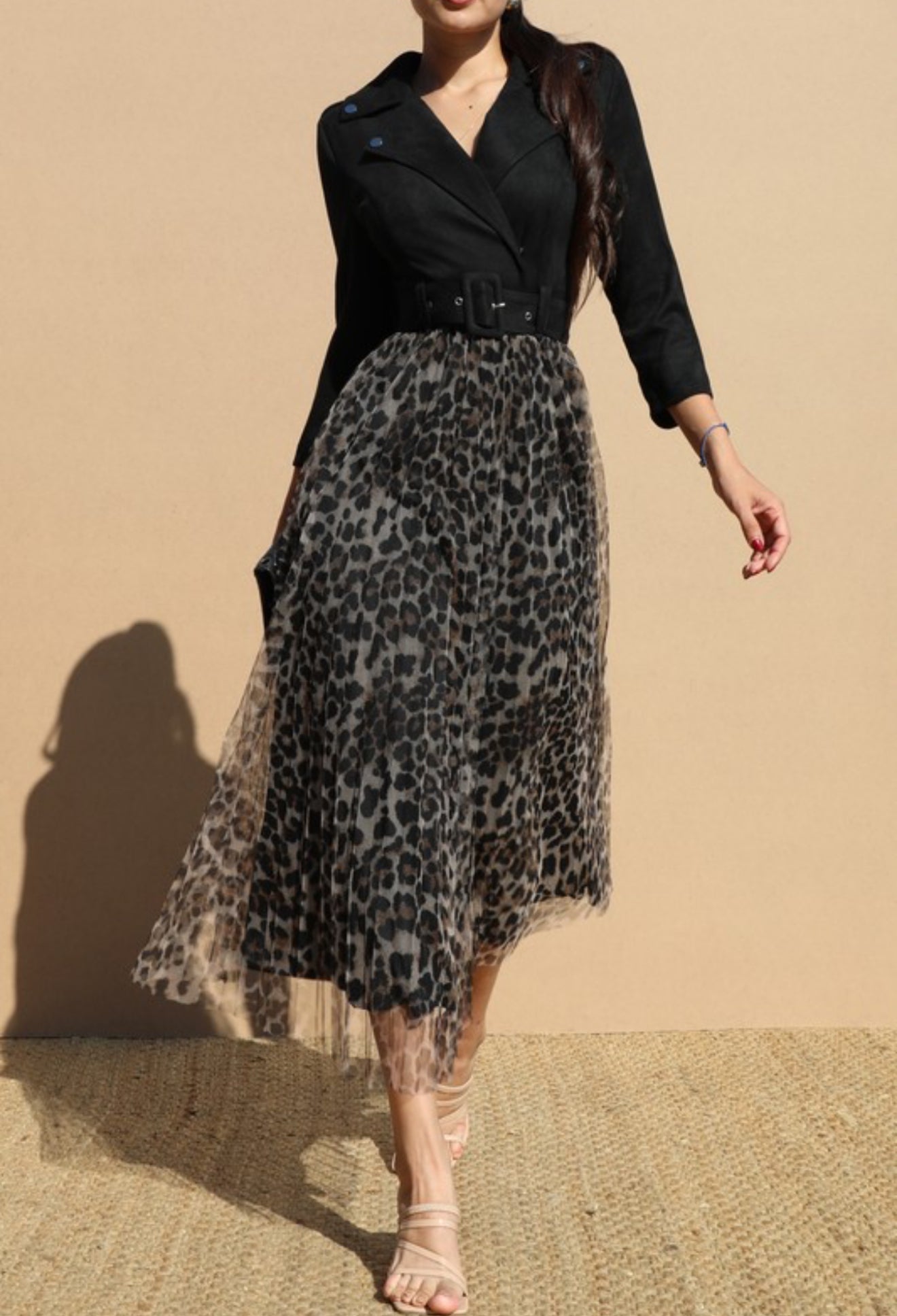 Leopard Midi Dress