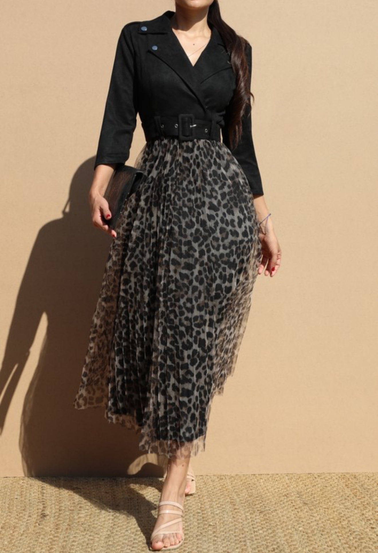 Leopard Midi Dress