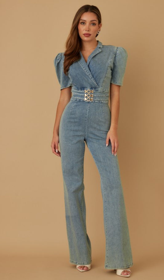 Laurel Denim Jumpsuit