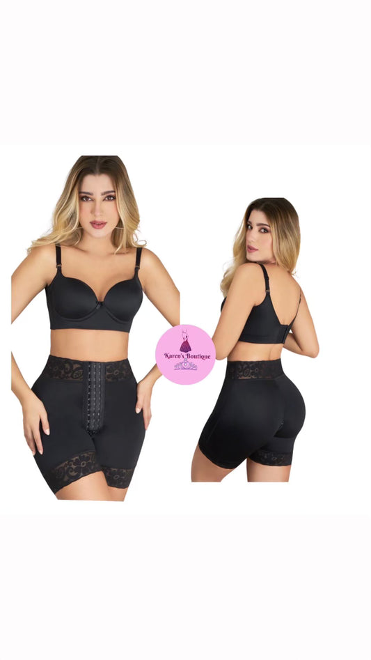 KB-4520 Black Brooch Short Faja