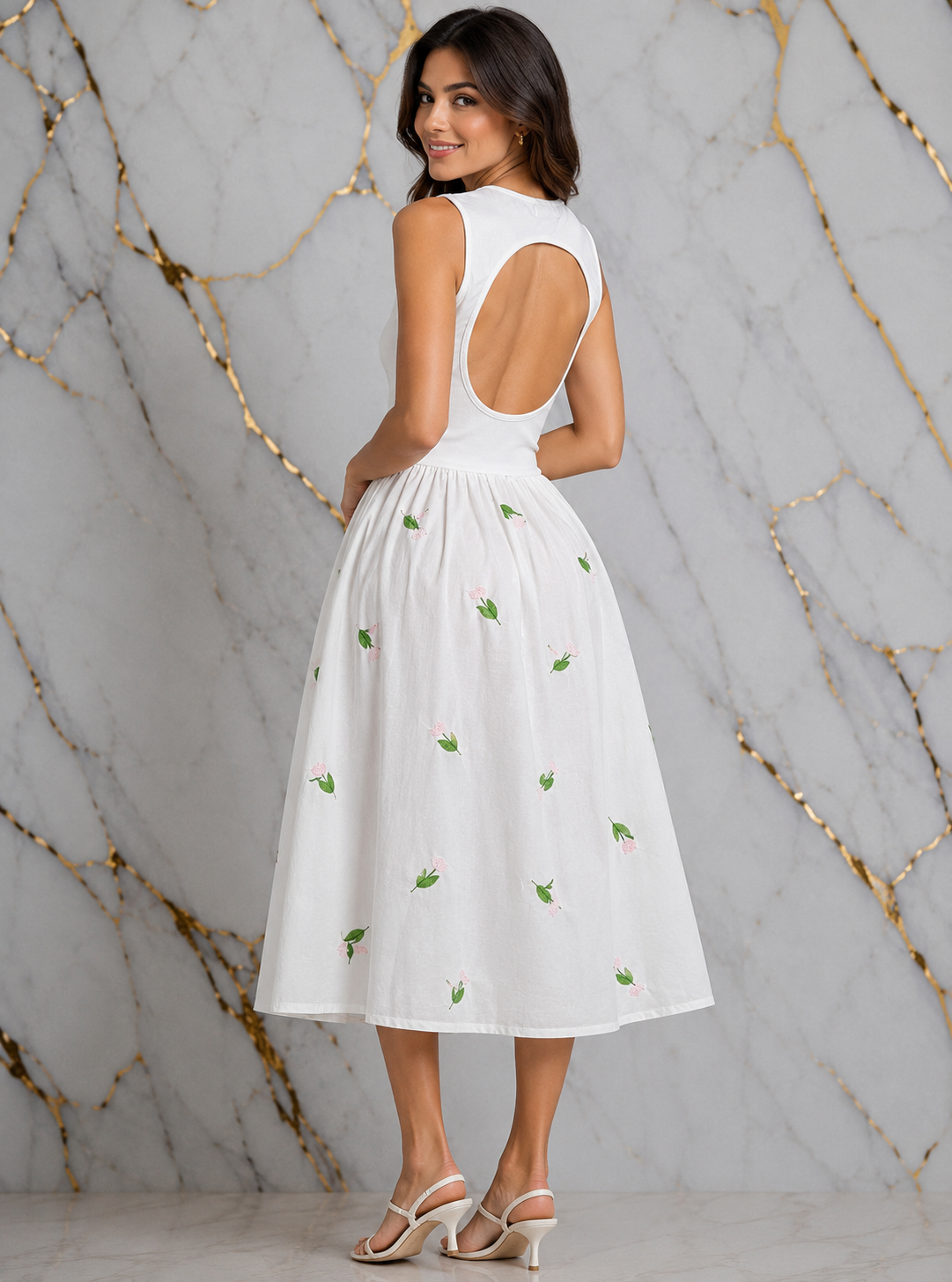 Marbella Embroidery Dress