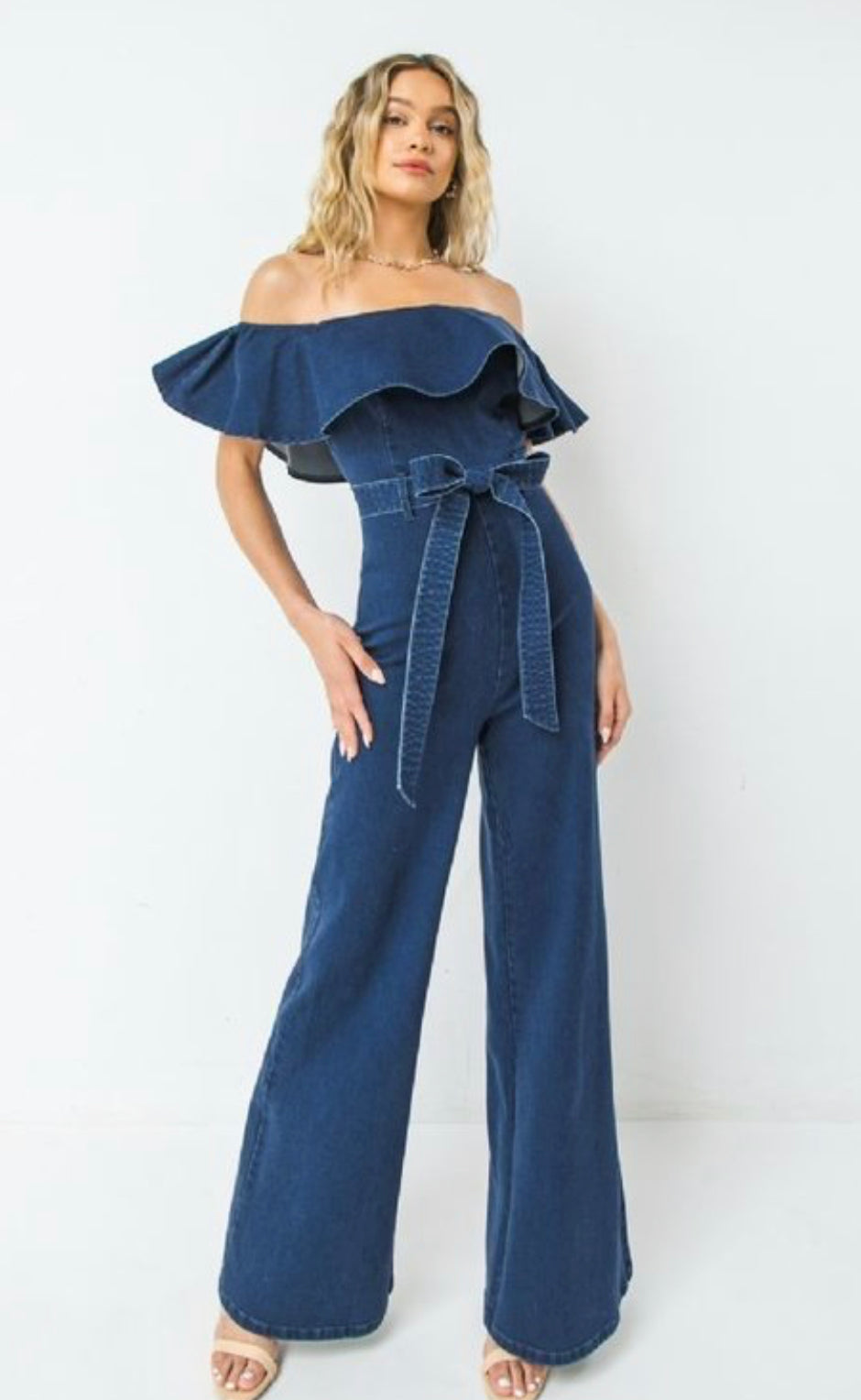 Breeze Denim Jumpsuit