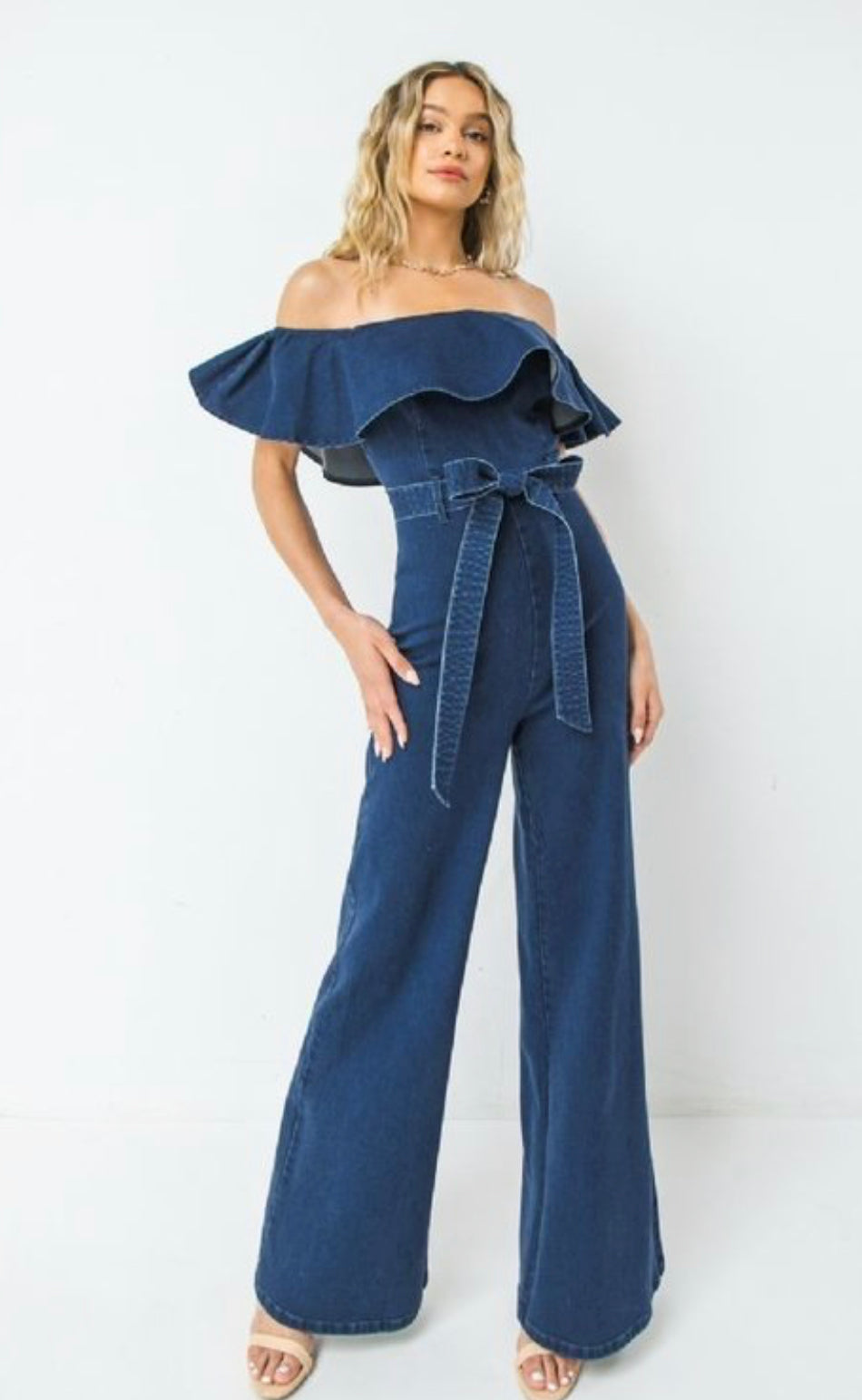Breeze Denim Jumpsuit