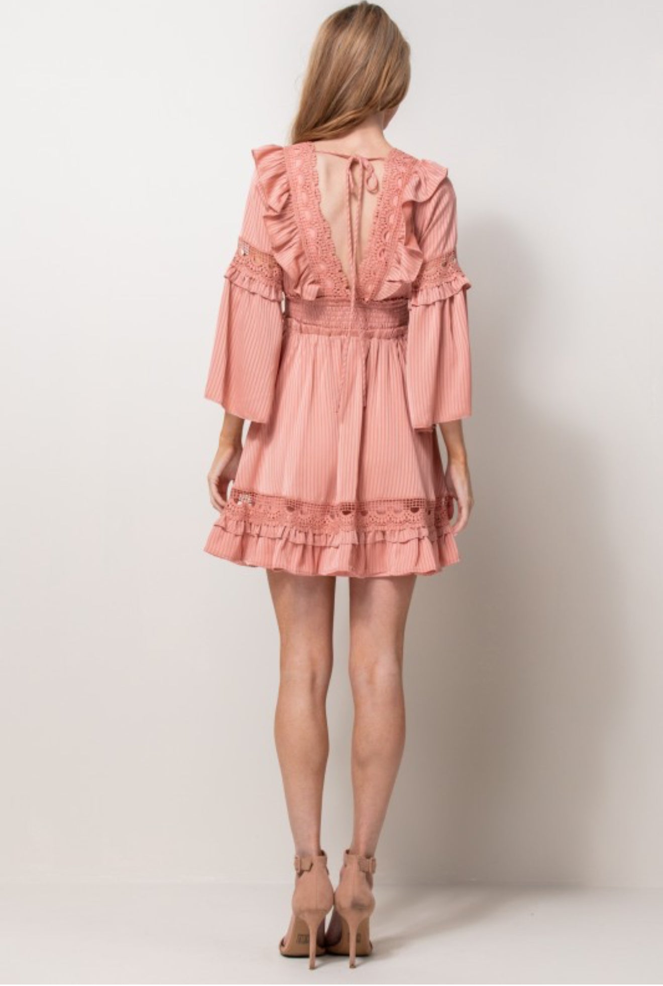 Donella Mauve Mini Dress