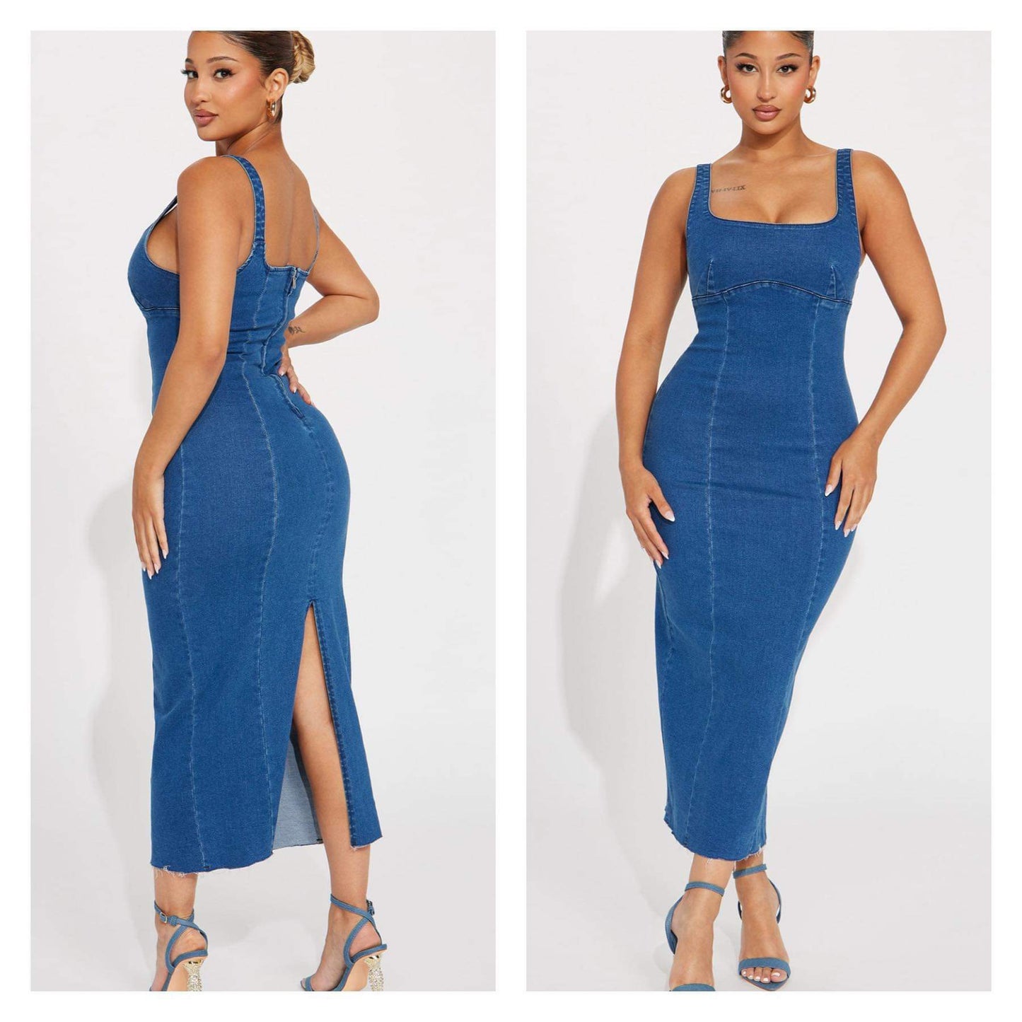 Marlyn Denim Dress