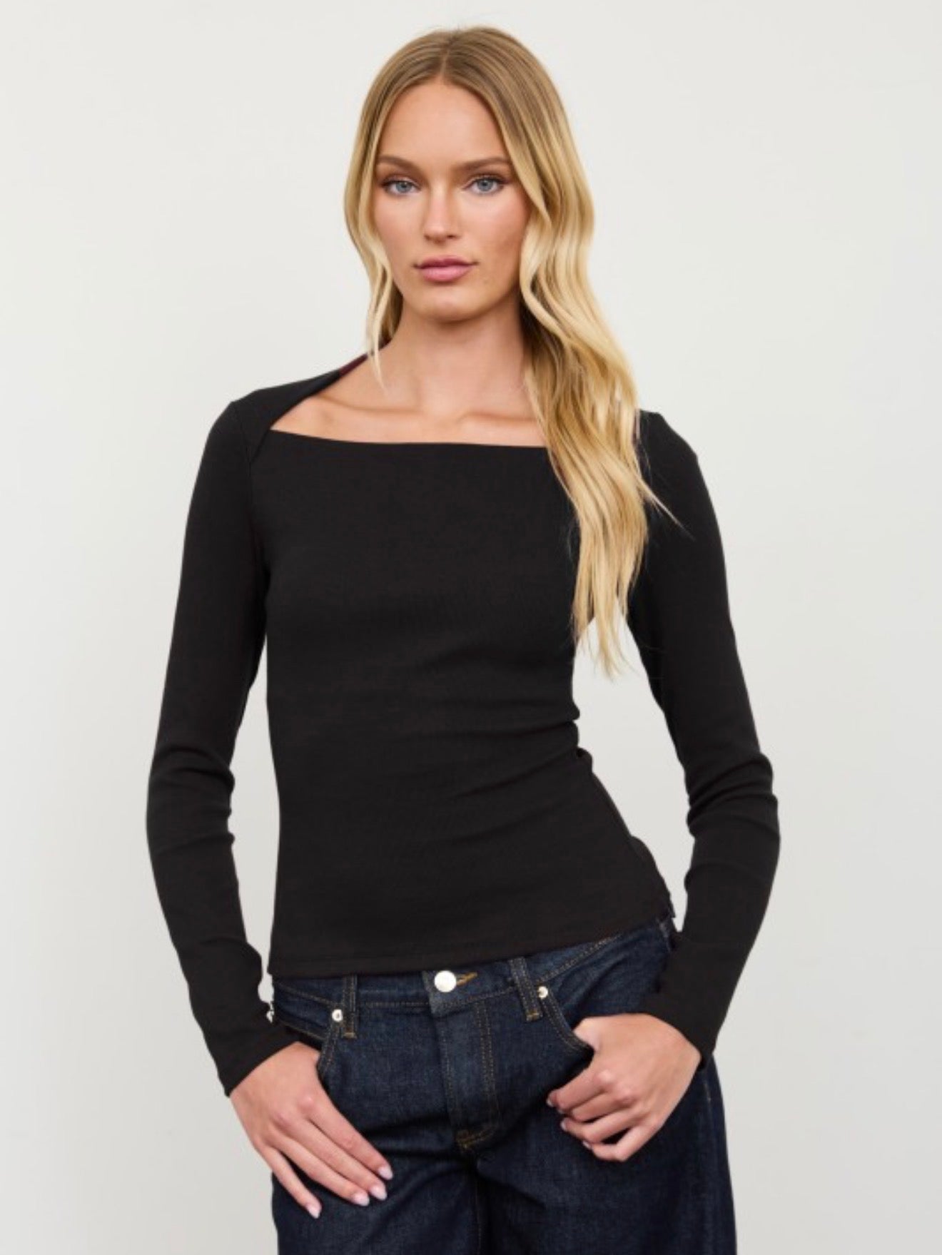 Aurora Black Blouse