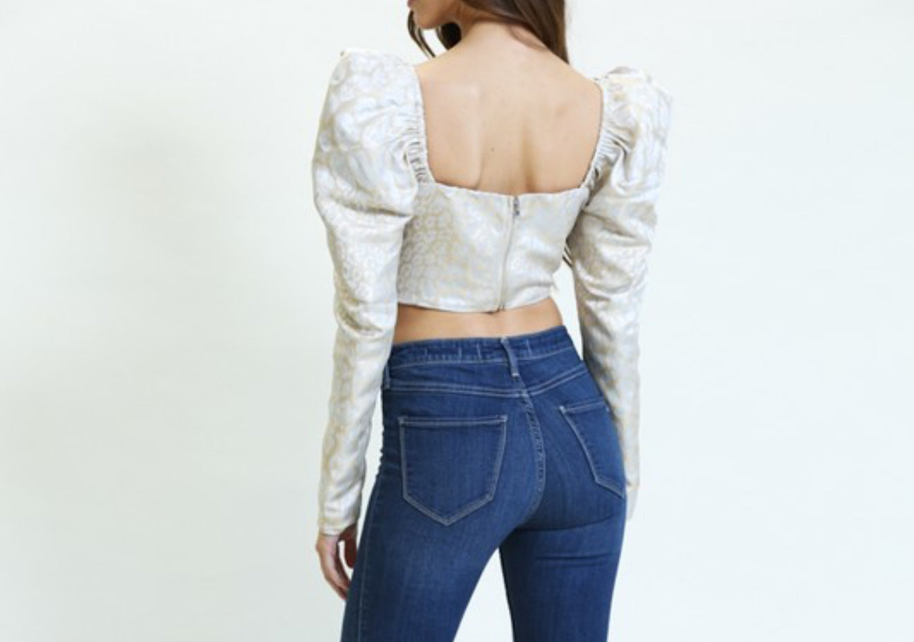 Diane Cream Corset Top