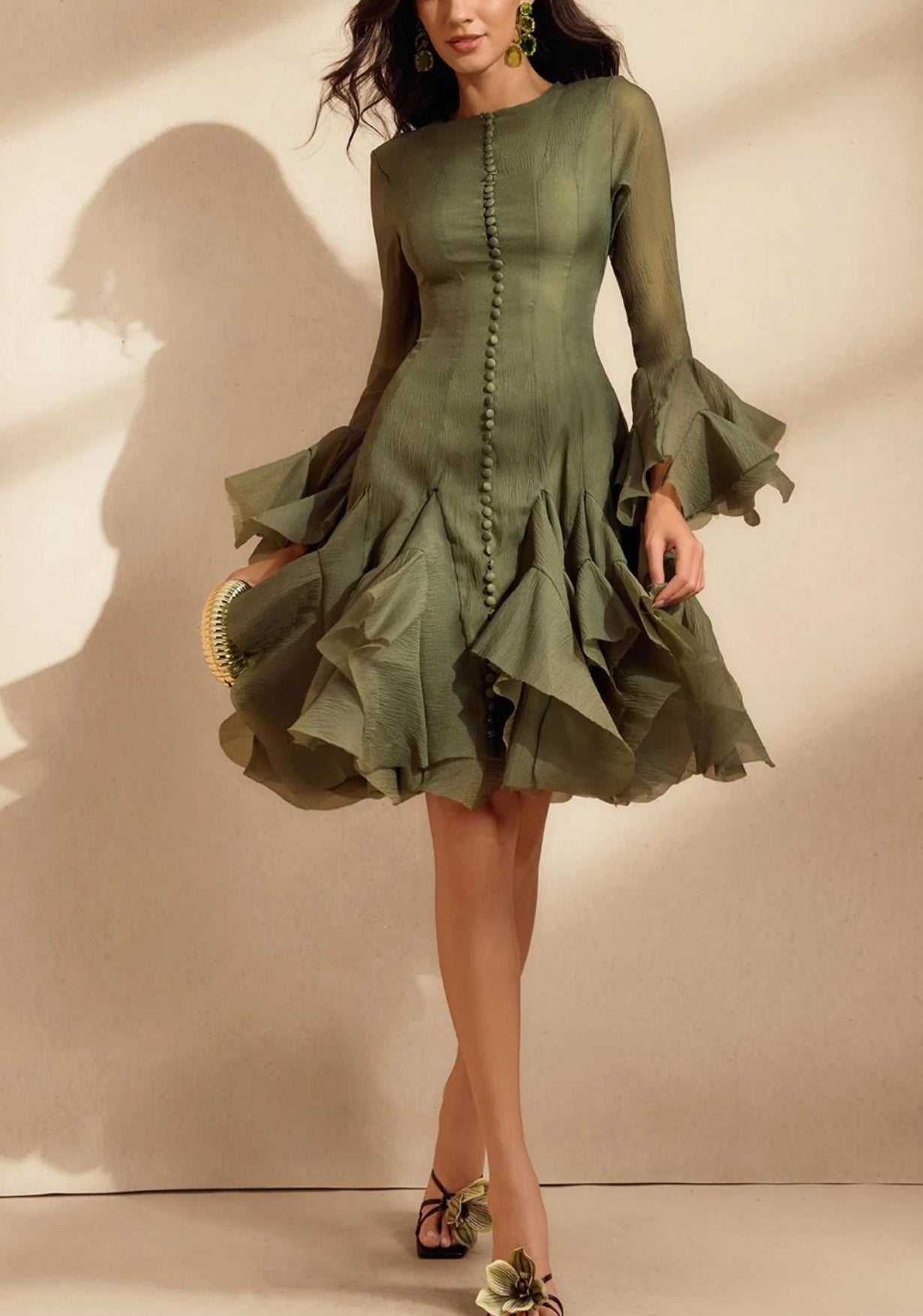 Sobeyda Elegant Midi Dress