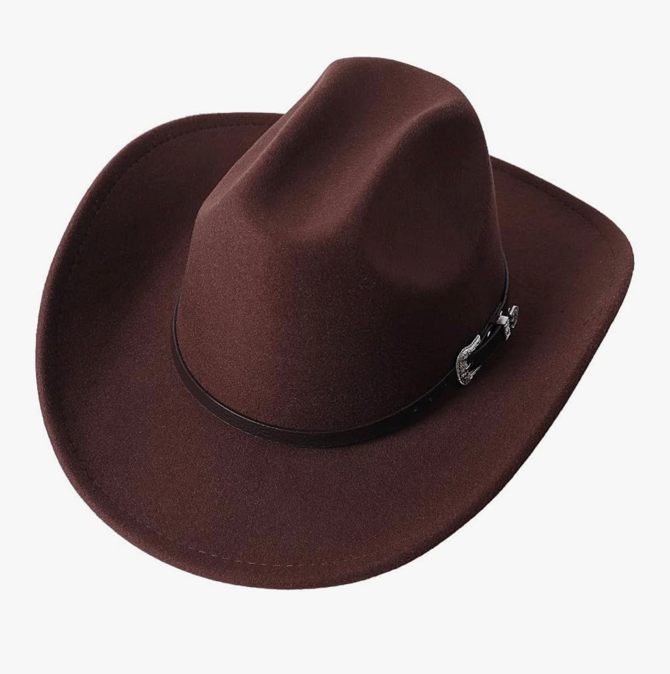 Brown Elegant Hat