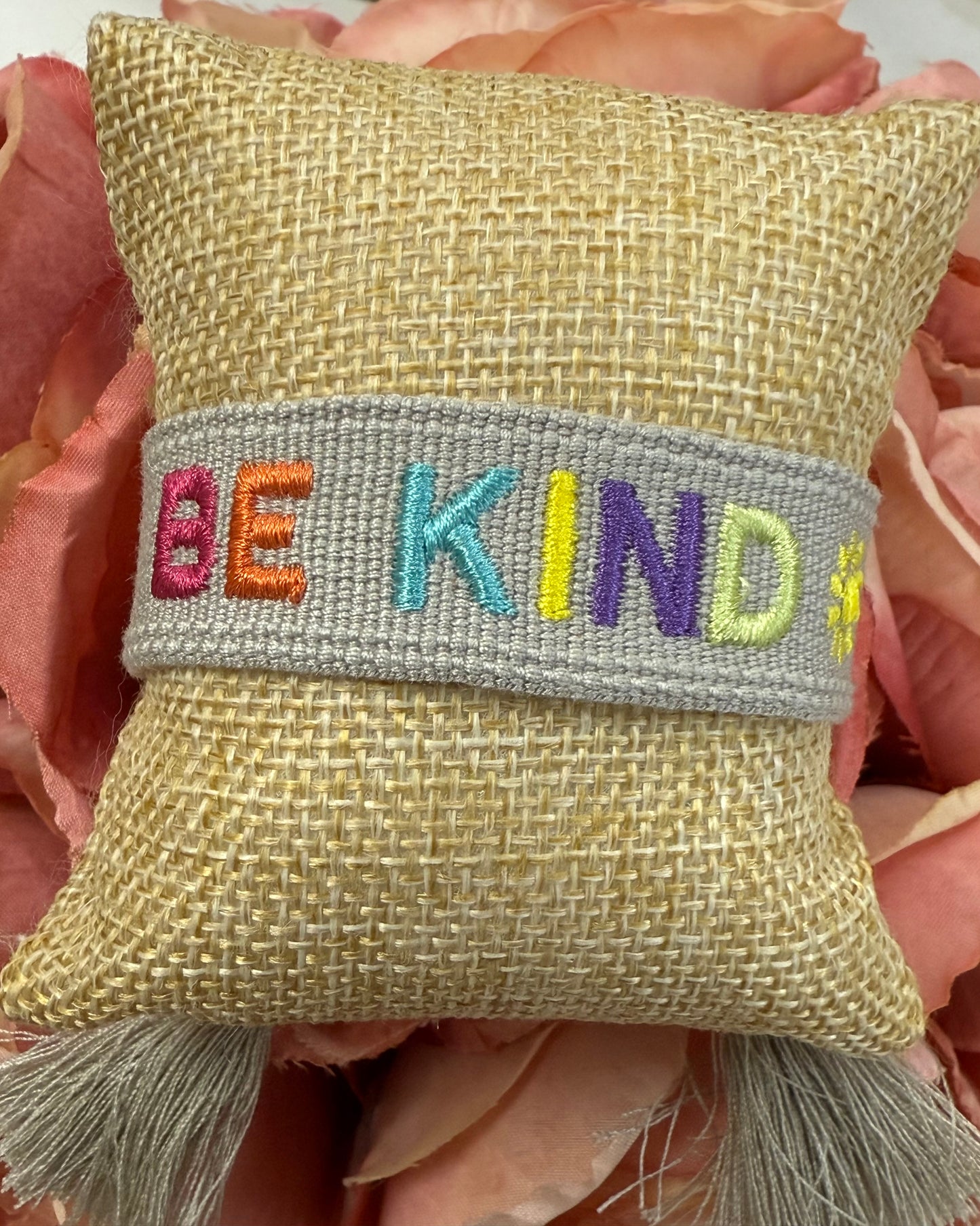 Be Kind Embroidered Bracelet