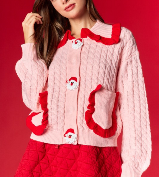 Noah Red Pink Sweater