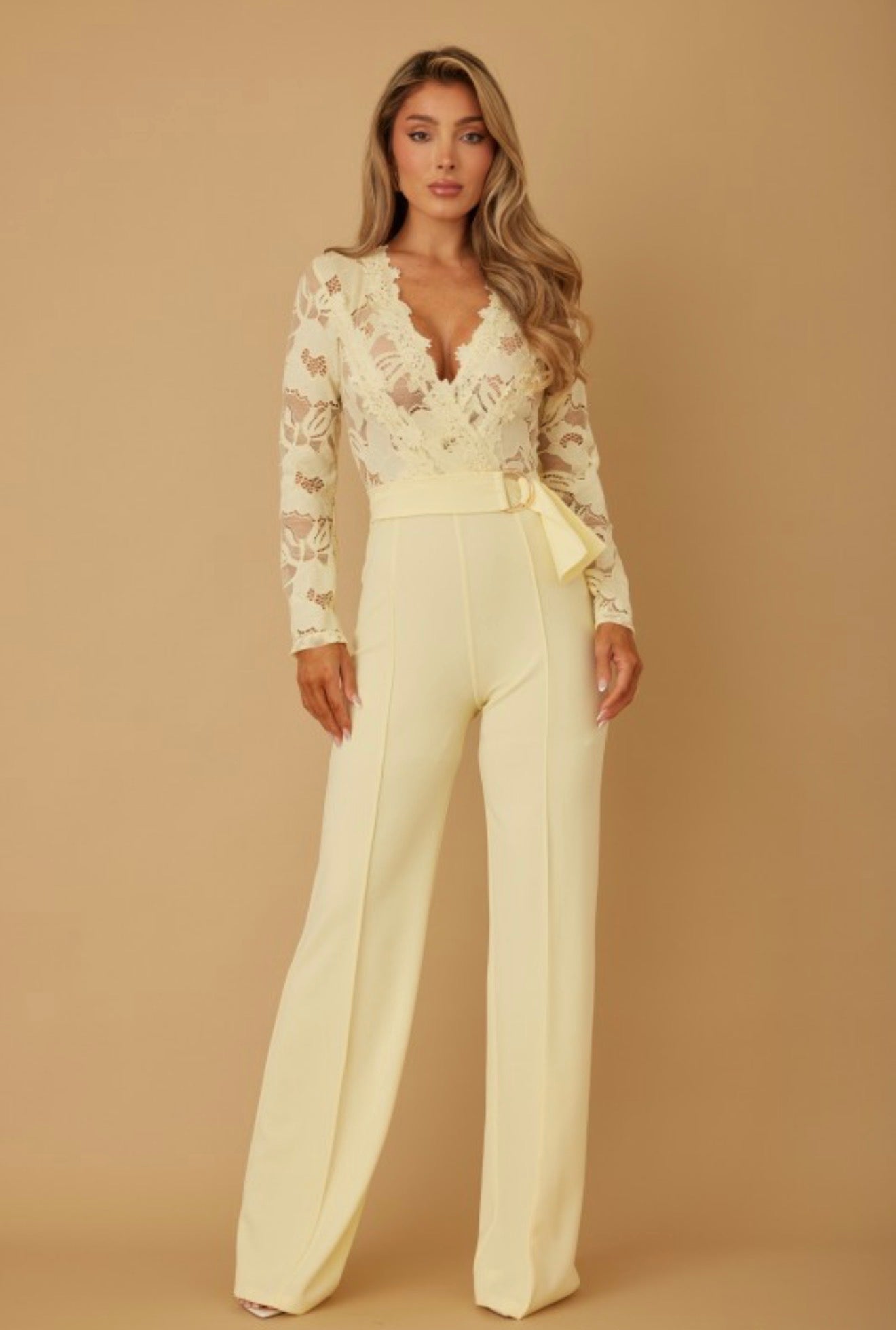 Amalia Lace Elegant Jumpsuit