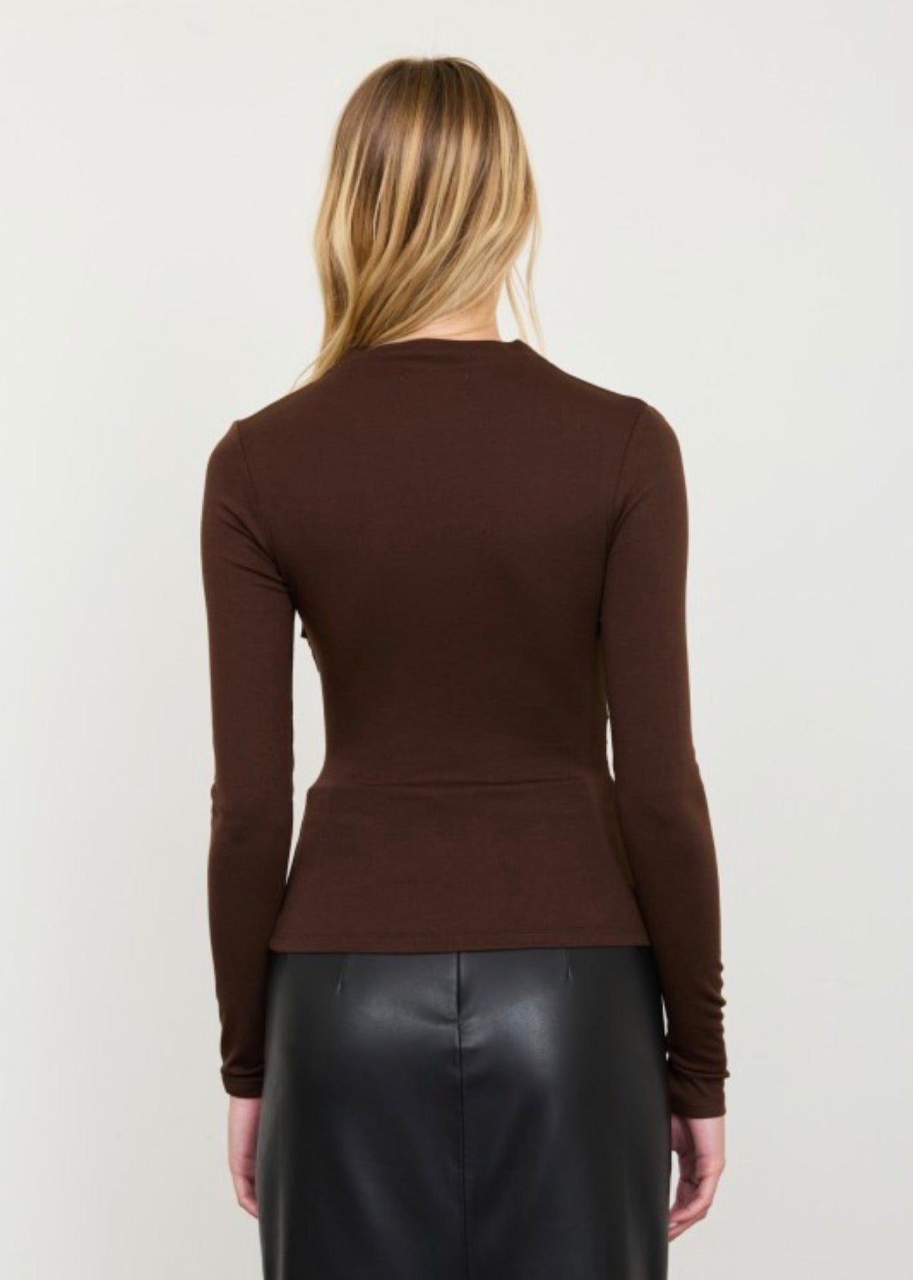 Chocolate Blouse