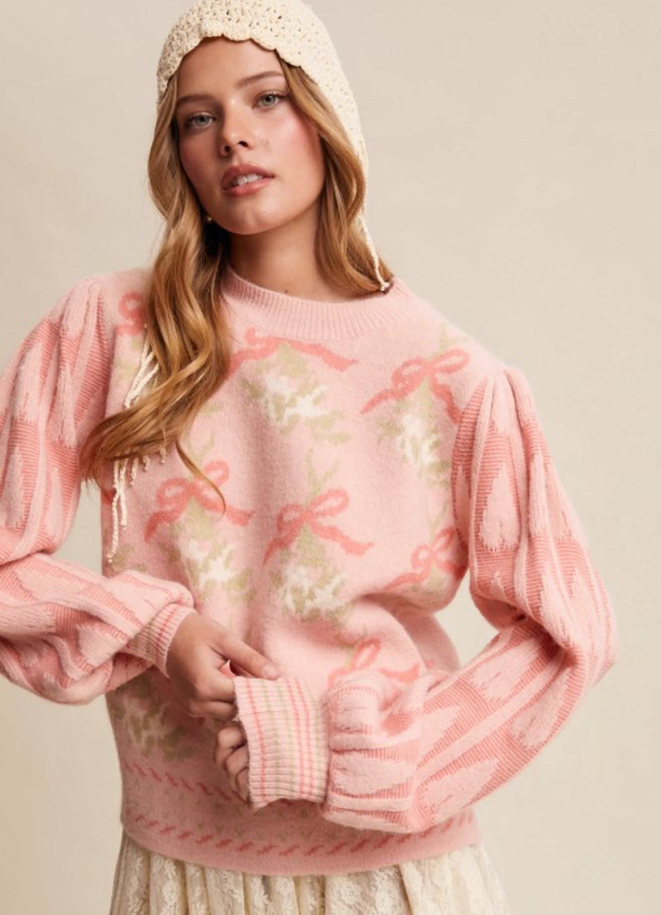 Mia Bow Sweater
