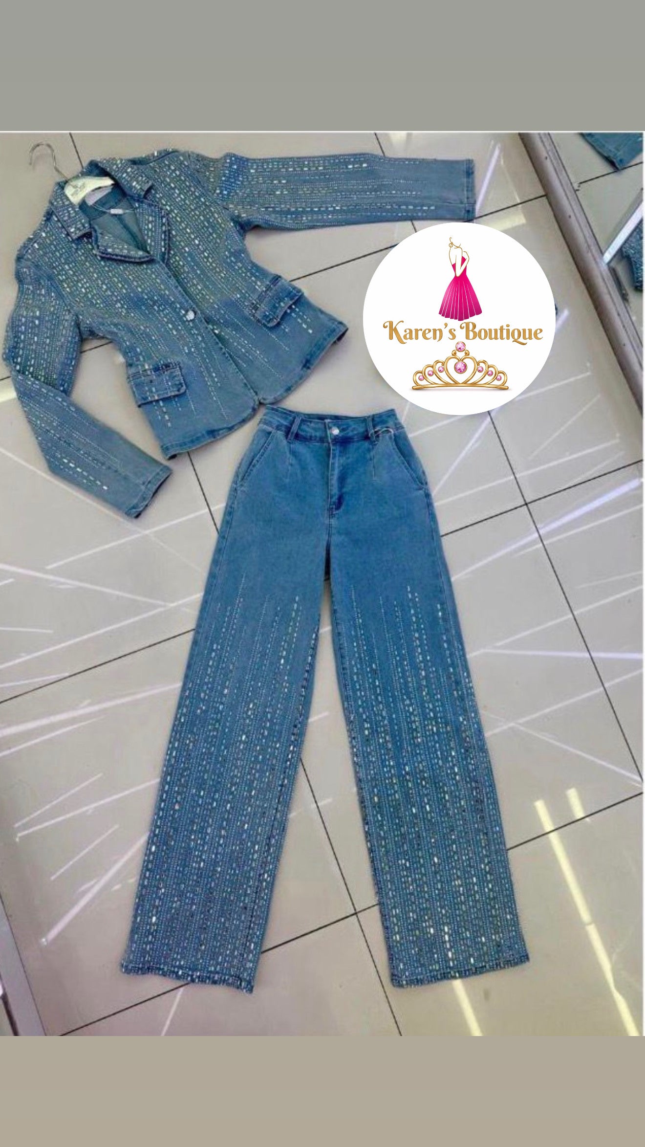 Luxe Denim Set