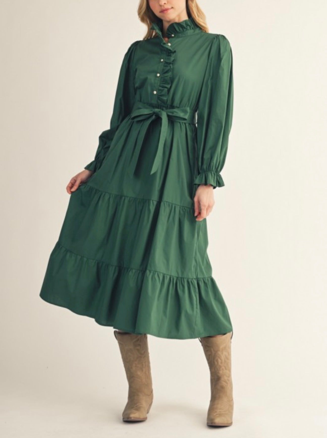 Aranza Elegant Midi Dress