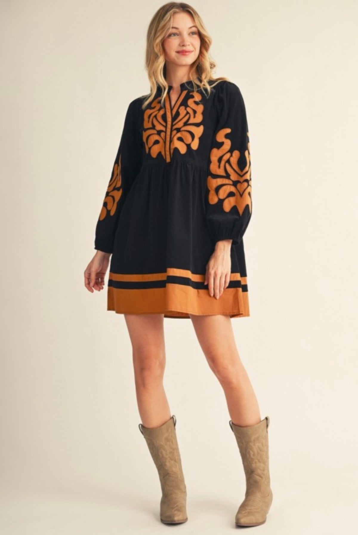 Verónica Corduroy Mini Dress