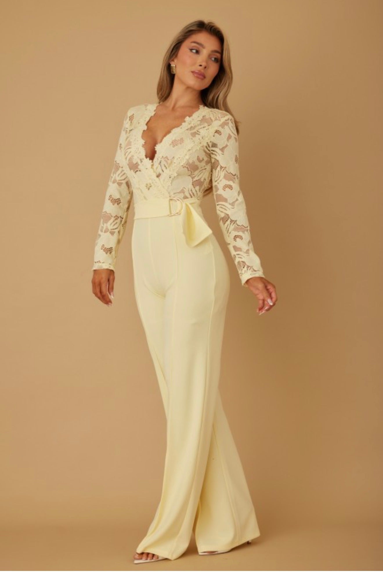 Amalia Lace Elegant Jumpsuit
