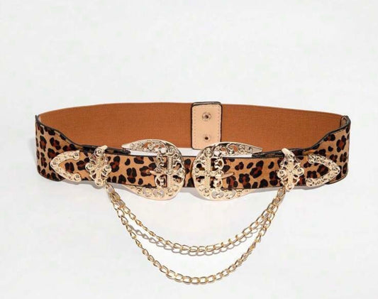 Animal Print Belt